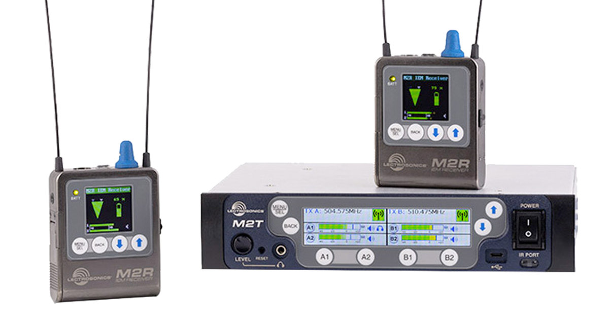 Entdecken Sie den "neuen" Lectrosonics M2Ra IEM Receiver - Ein Must-Have für Audioprofis!